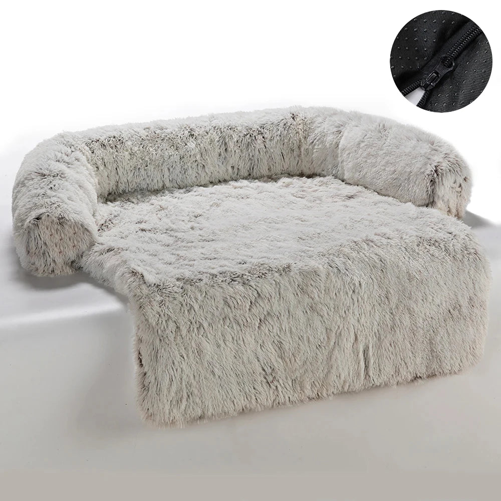 Removable Plush Pet Dog Bed