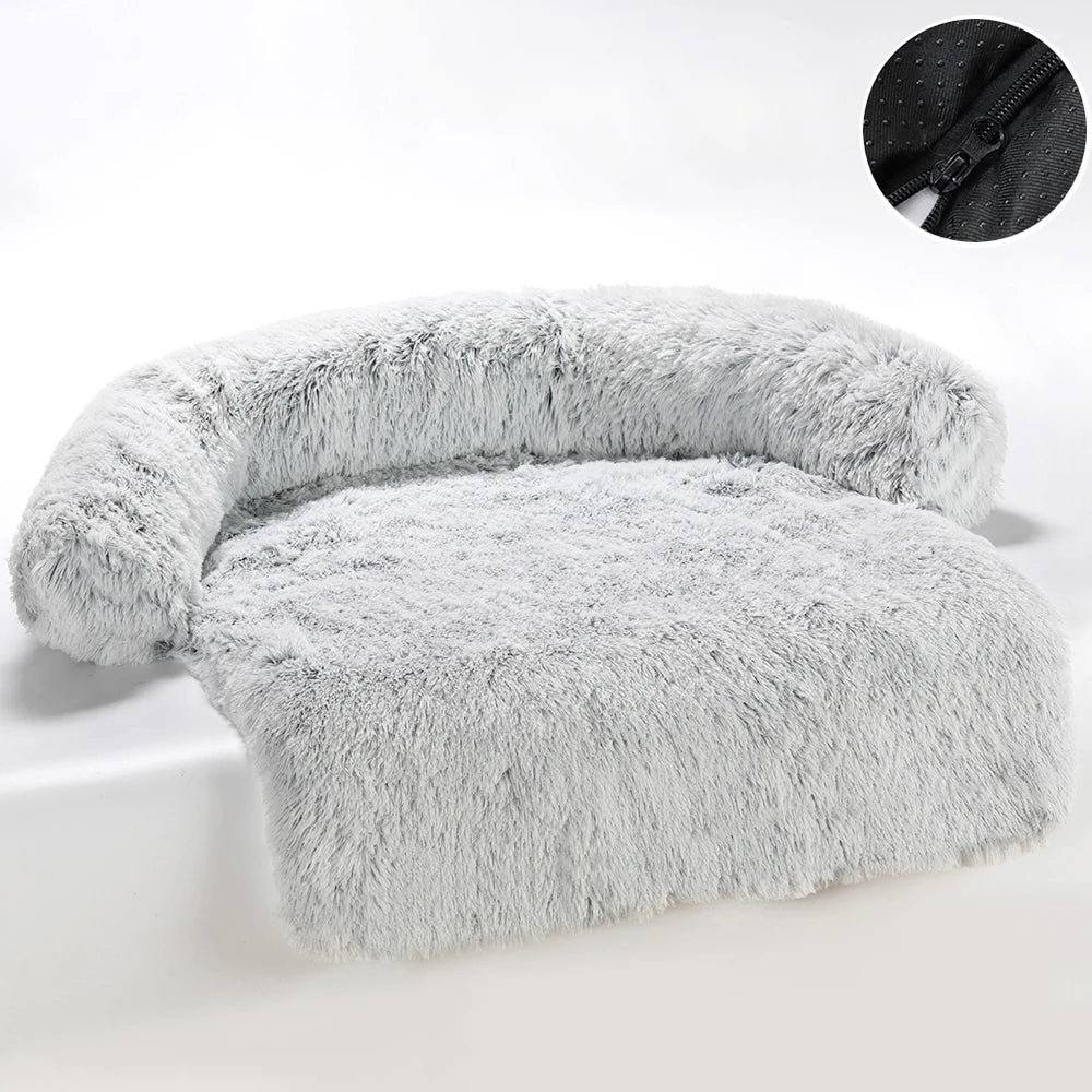 Removable Plush Pet Dog Bed