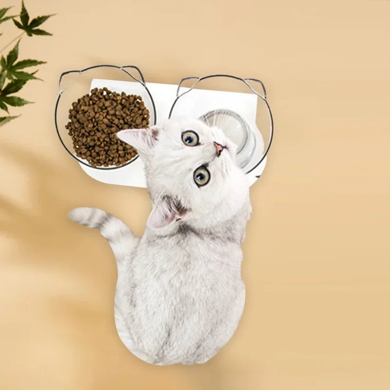 Non Slip Double Cat Bowl
