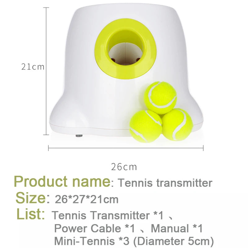 Automatic Pet Tennis Launcher