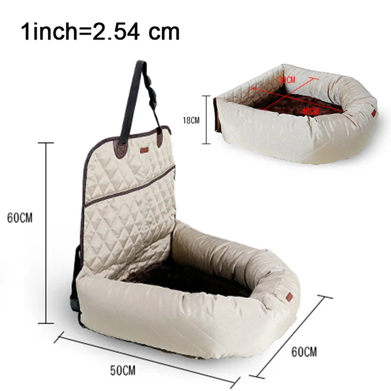 Pet Carrier Folding Seat Pad