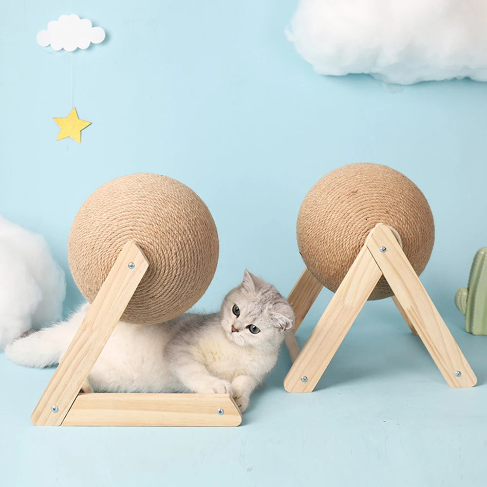 Cat Scratching Ball Toy