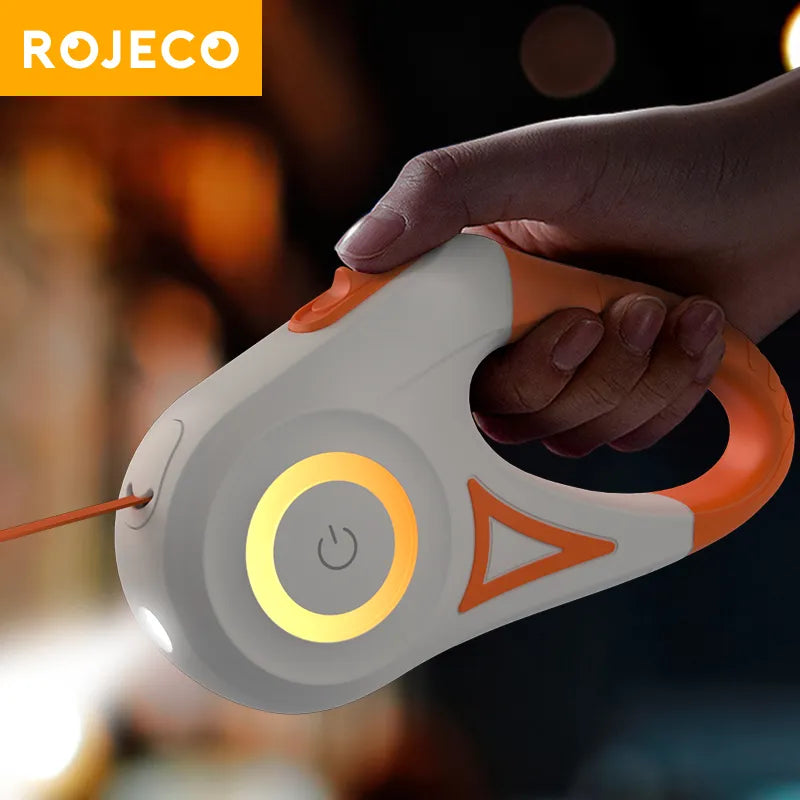 LED Flashlight Pet Leash.