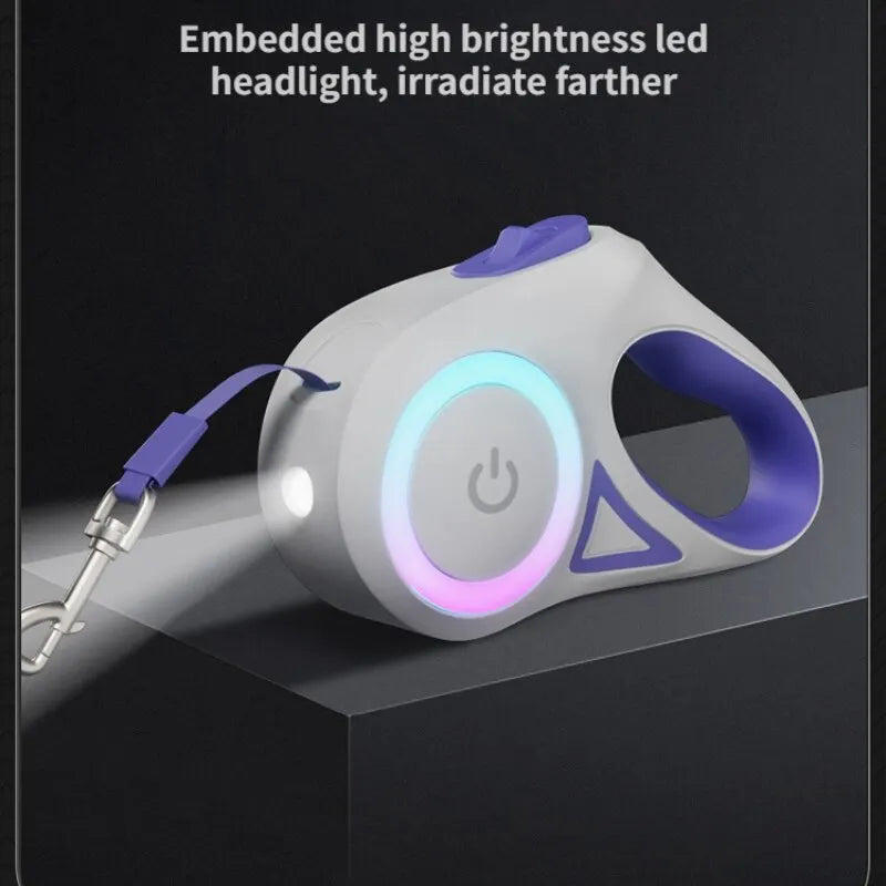 LED Flashlight Pet Leash.
