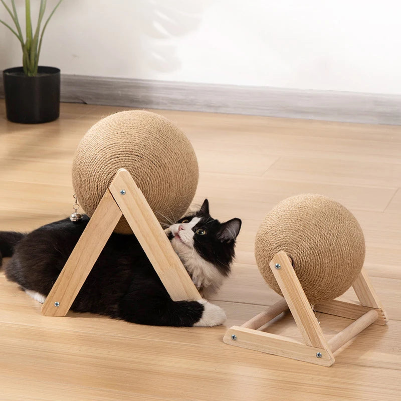 Cat Scratching Ball Toy