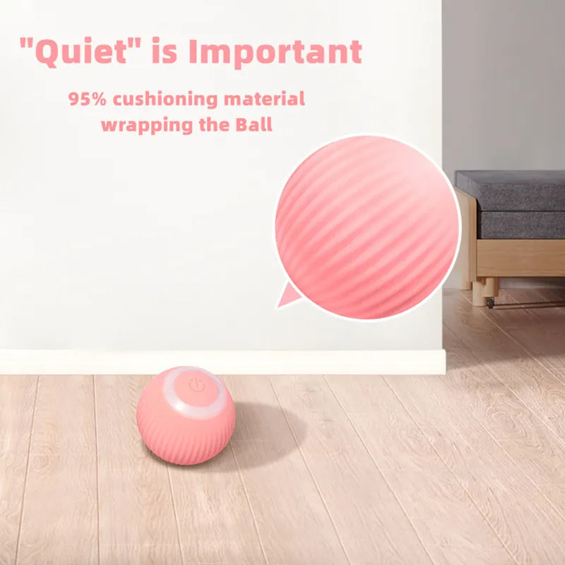 Smart Rolling Ball Teasing Toy