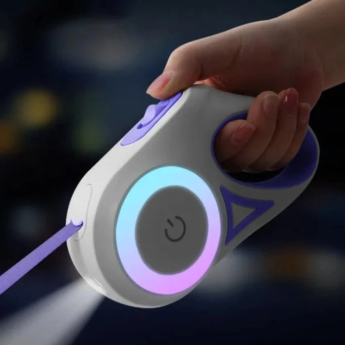 LED Flashlight Pet Leash.
