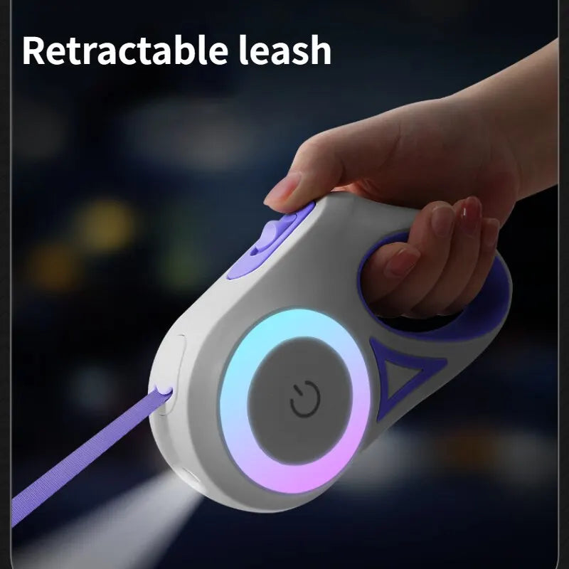 LED Flashlight Pet Leash.