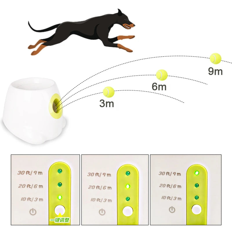 Automatic Pet Tennis Launcher