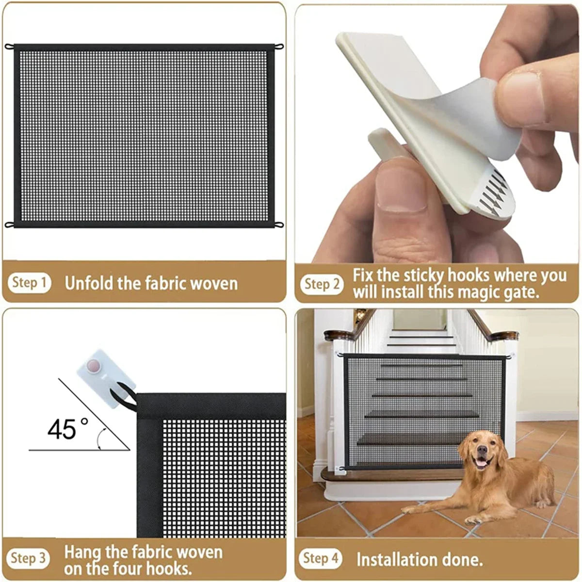 Pet Protection Safety Gate