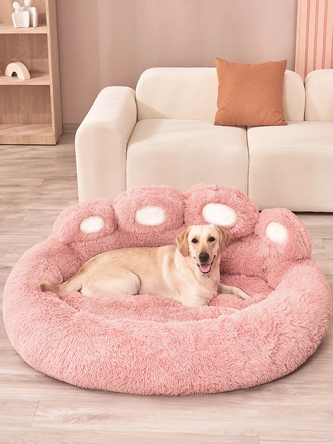 Pet Bear Paw Shape House Bed