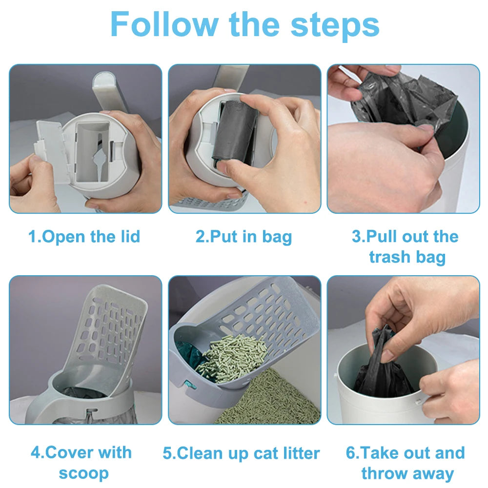 Plastic Cat Litter Scoop