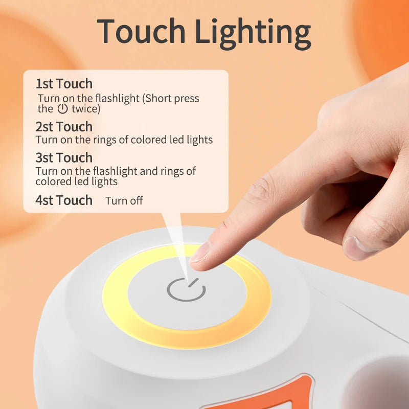 LED Flashlight Pet Leash.