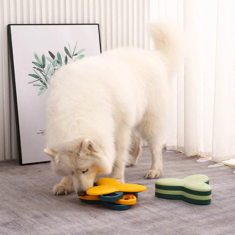 Interactive Dog Puzzle Feeding Toy