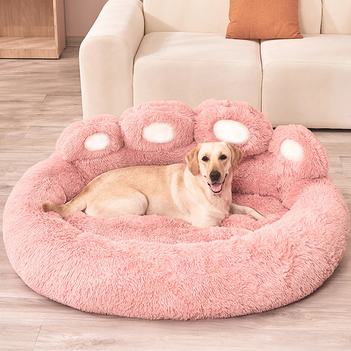 Pet Bear Paw Shape House Bed