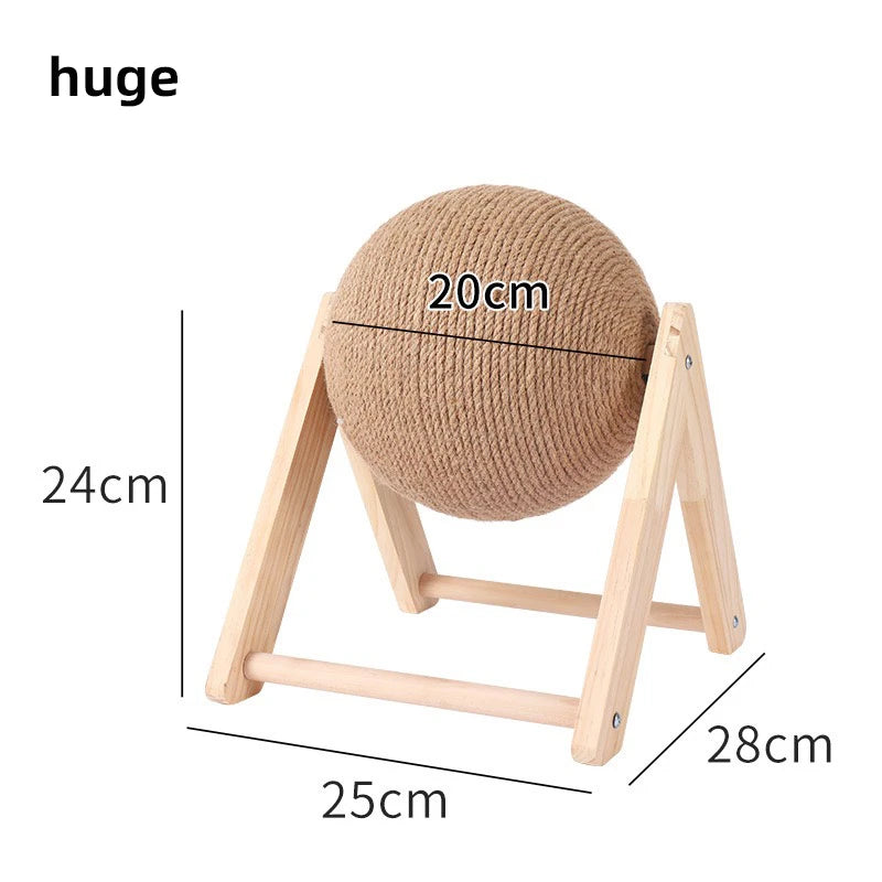 Cat Scratching Ball Toy