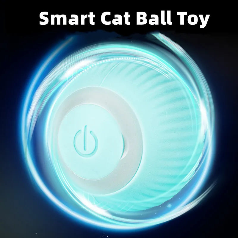 Smart Rolling Ball Teasing Toy