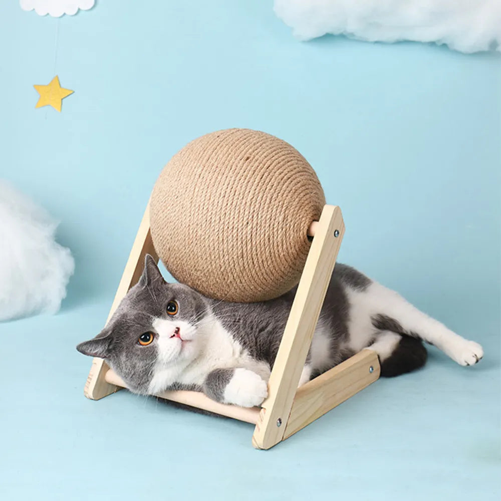 Cat Scratching Ball Toy