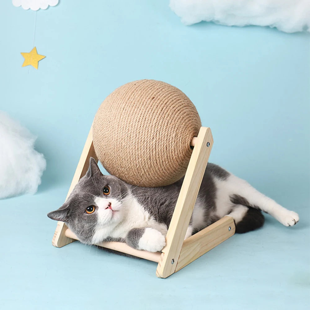 Cat Scratching Ball Toy